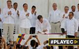 Santos: "Hay una guerra menos en el mundo y es la de Colombia"