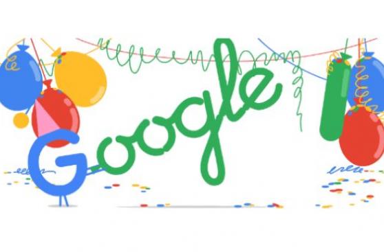 Aniversario de Google: celebra sus 18 años con divertido doodle