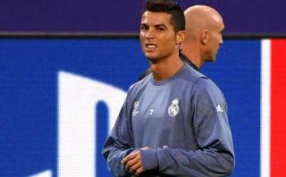 Cristiano Ronaldo sigue molesto y lo demostró en las prácticas
