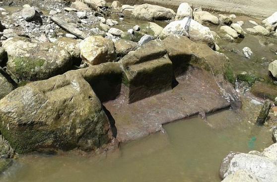 Cusco: hallan restos de altar inca en ribera de río Vilcanota