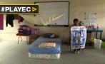 Ayotzinapa: Padres de desaparecidos viven en aulas de sus hijos