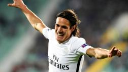 PSG venció 3-1 al Ludogorets en Bulgaria con doblete de Cavani