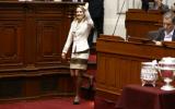 Luciana León juró como tercera vicepresidenta del Congreso