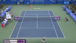 Tenis: el impresionante punto que se definió en casi un minuto
