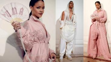 Rihanna presentó su colección para Puma en Paris Fashion Week