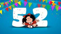 Mafalda publicó su primera tira por su cumpleaños 52