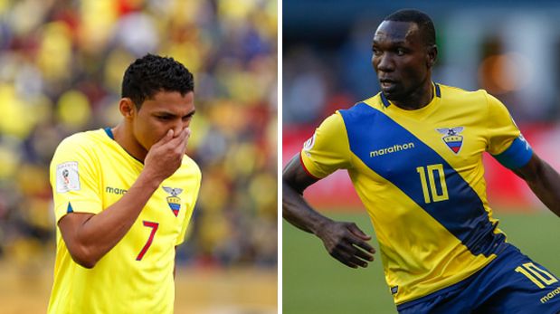Selección de Ecuador sufre las bajas de Jefferson Montero y Walter Ayoví