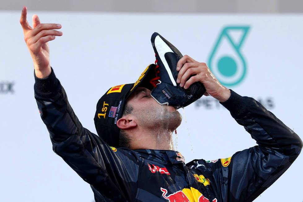 Daniel Ricciardo tiene 204 puntos en el Mundial de Fórmula 1. (foto: Red Bull)