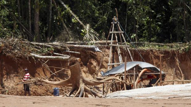 Tambopata: constatan presencia de cerca de mil mineros ilegales
