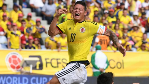 James Rodríguez: se confirmó lesión y no jugará ante Paraguay