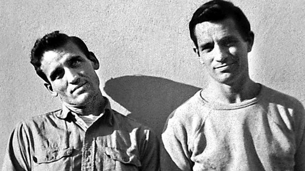 1952. Jack Kerouac y Neal Cassady, un año después de la publicación de 