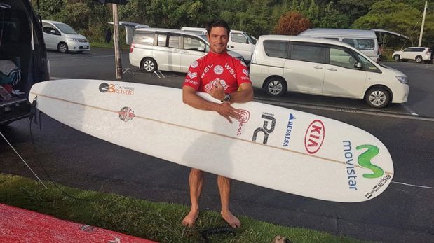 Surf: Piccolo Clemente logró tercer puesto en el Men’s Longboard Tour de Japón