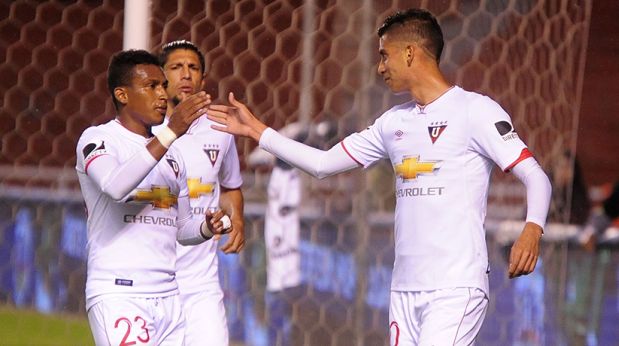 LDU venció 2-0 a Aucas en el Clásico Capitalino en Ecuador