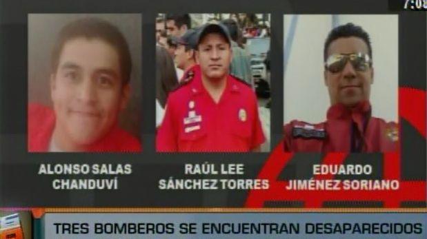 El Agustino: 3 bomberos desaparecidos tras incendio de almacén