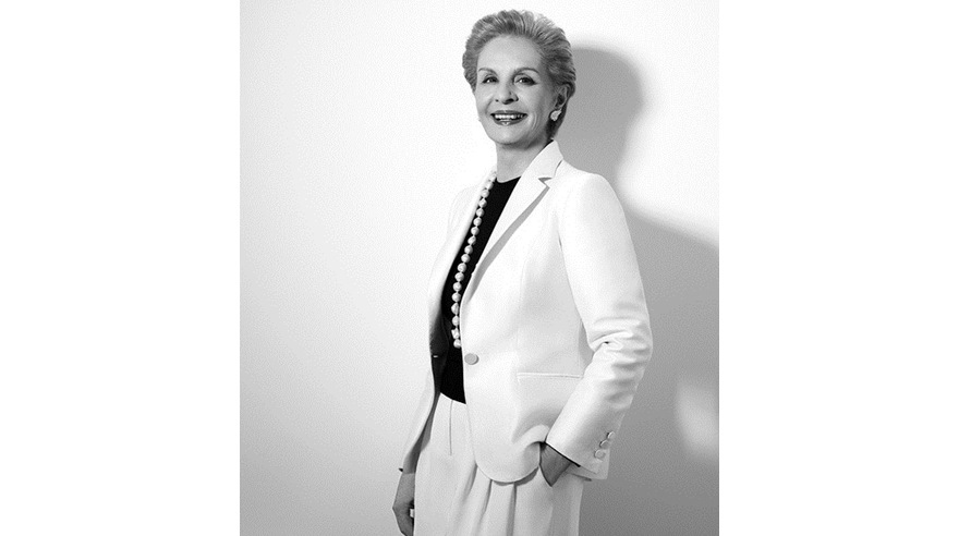 Retrato de la diseñadora venezolana Carolina Herrera. Siete lustros liderando la moda internacional. (Foto: Hans Neumann)