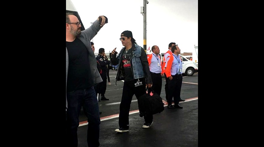 Guns N Roses: la banda ya se encuentra en Lima [FOTOS]