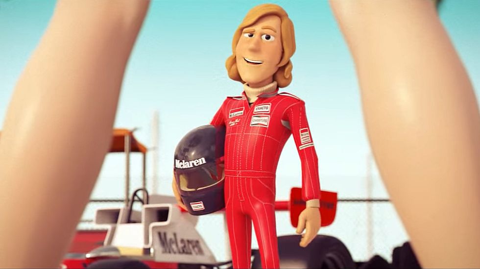 Fórmula 1: McLaren recuerda a James Hunt con divertido cartoon 