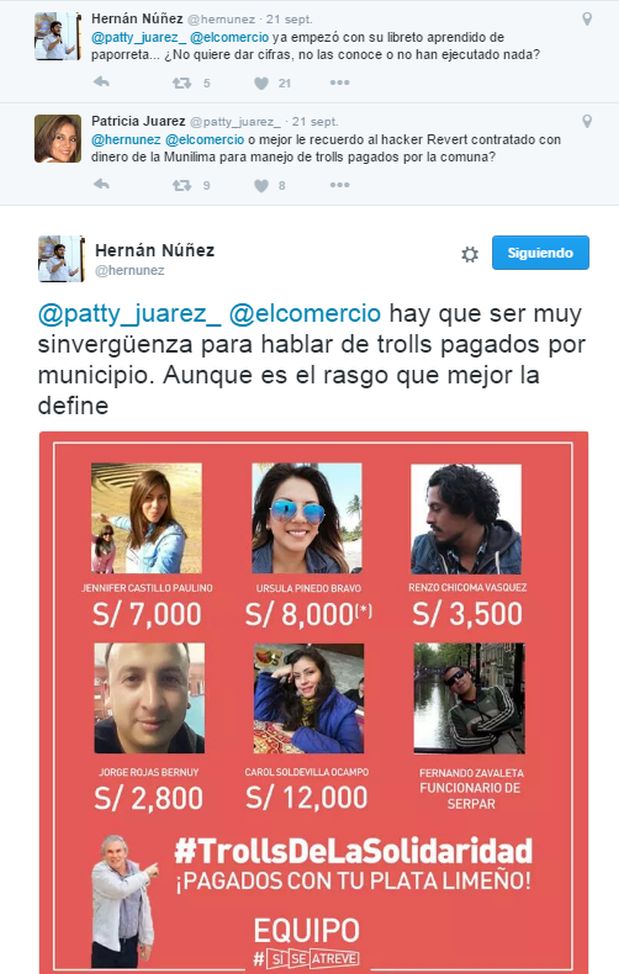 Este es el intercambio de tuits que generó una denuncia por