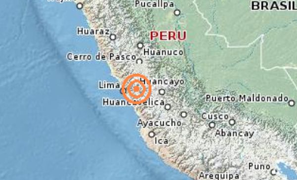 Nuevo sismo en Lima se registró en el distrito de Matucana, informó el IGP.