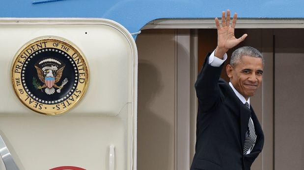Barack Obama deja Berlín y parte rumbo a Lima