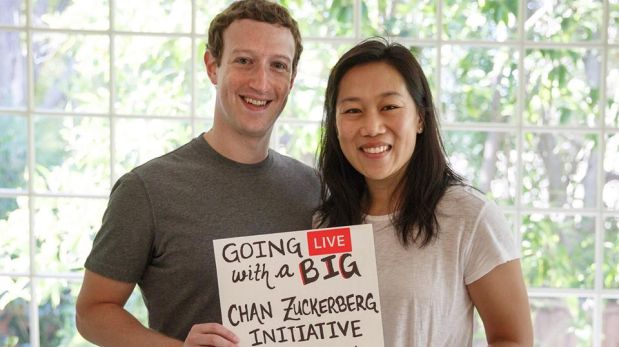 Mark Zuckerberg y su esposa, Priscilla Chan. (Foto: Facebook Mark Zuckerberg)