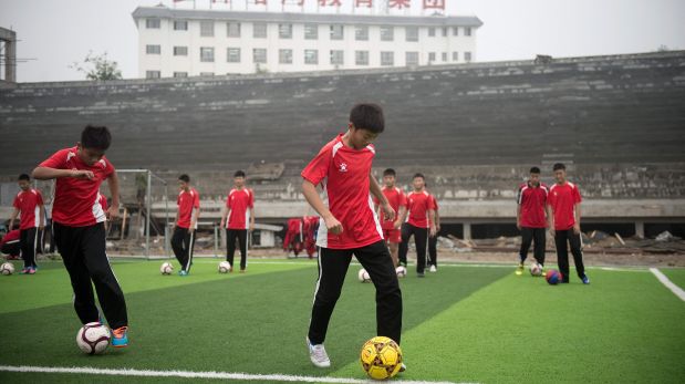 China firmó trato con Alemania para ser potencia en el fútbol