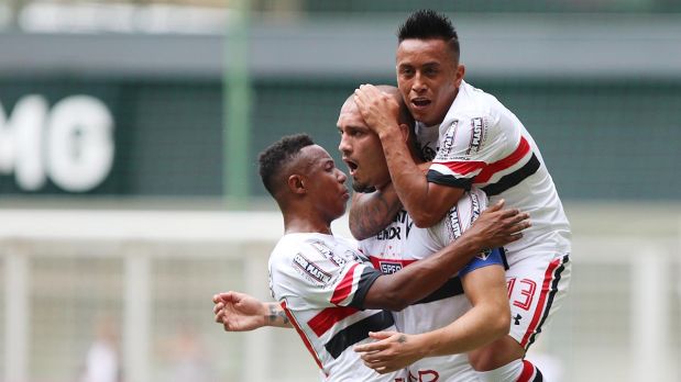 Con Christian Cueva: Sao Paulo venció 2-1 a Atlético Mineiro en Brasil