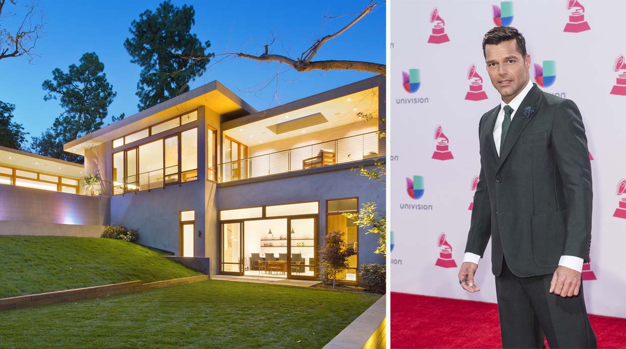 Conoce la casa que Ricky Martin compró en Los Ángeles