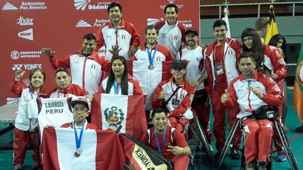 Perú consigue 9 medallas en Panamericano de Parabádminton