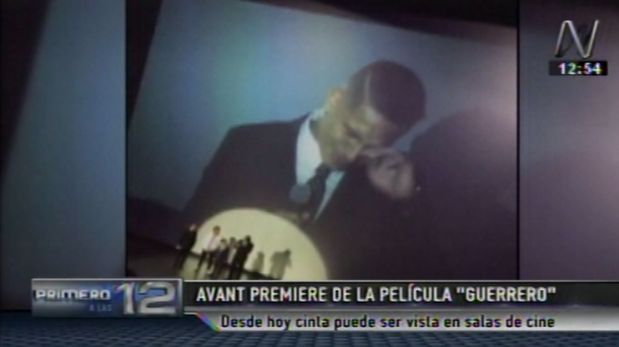 Paolo Guerrero lloró en el estreno de su película [VIDEO] | El ... - El Comercio