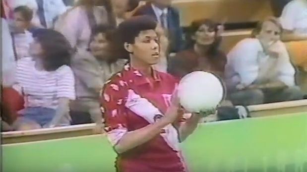 Cenaida Uribe en la selección peruana. (Foto: Captura de video)