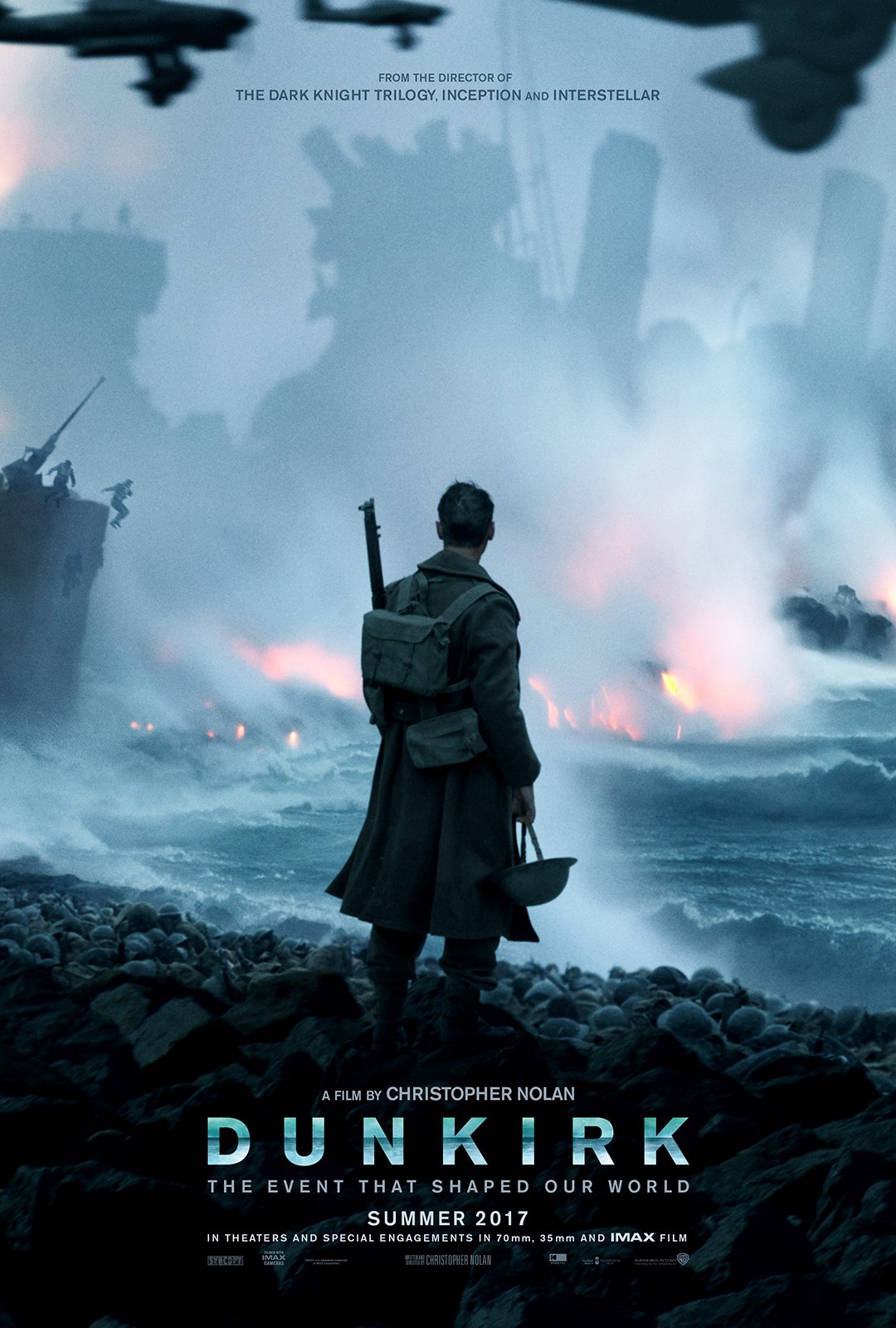 Póster de Dunkirk. (Foto: Warner Bros.)