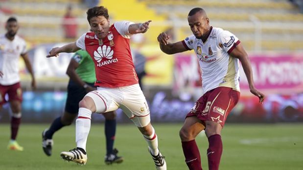 Santa Fe empató 0-0 con Tolima en primera final de Colombia