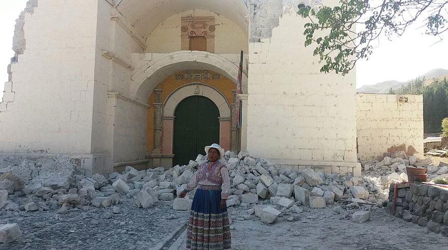 En el temblor que hizo temblar a Arequipa cuatro personas fallecieron. (Foto: Carlos Zanabria)