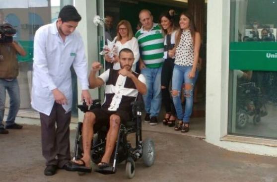 Chapecoense: Ruschel, primer jugador en recibir alta médica
