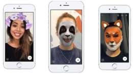 ¿Coronas de flores y caras de animales? No es Snapchat, es Flash, de Facebook.