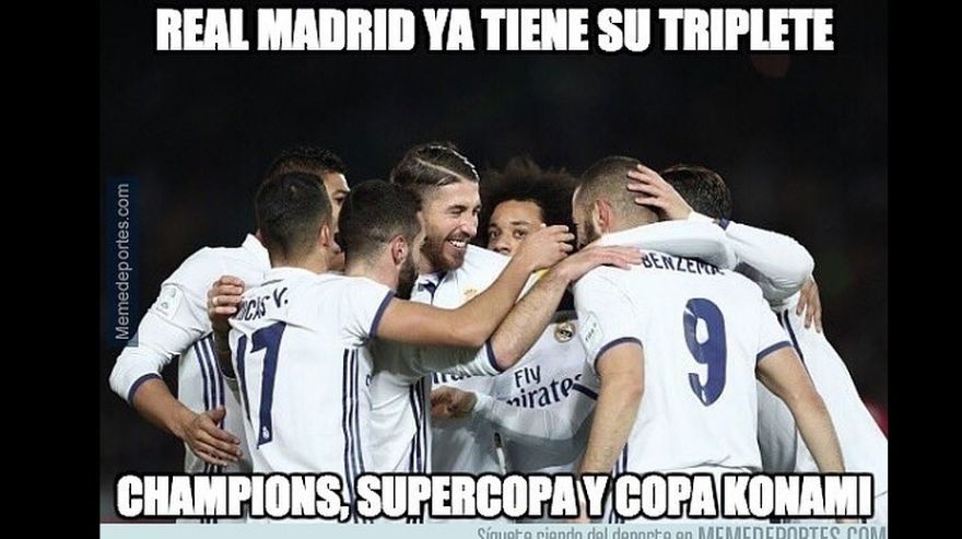 Real Madrid ganó el Mundial de Clubes pero no se salvó de memes [FOTOS]