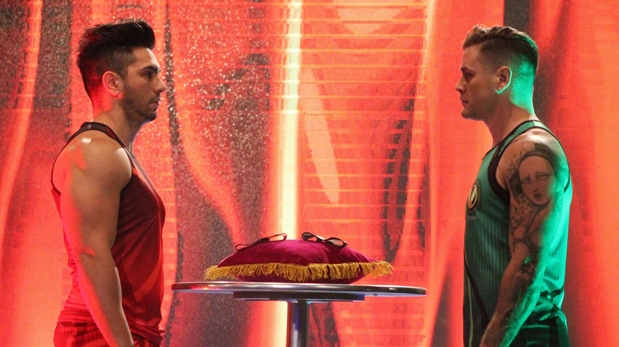 Rafael Cardoso y Pancho Rodríguez, capitanes del equipo rojo y verde respectivamente. (Foto: ATV)