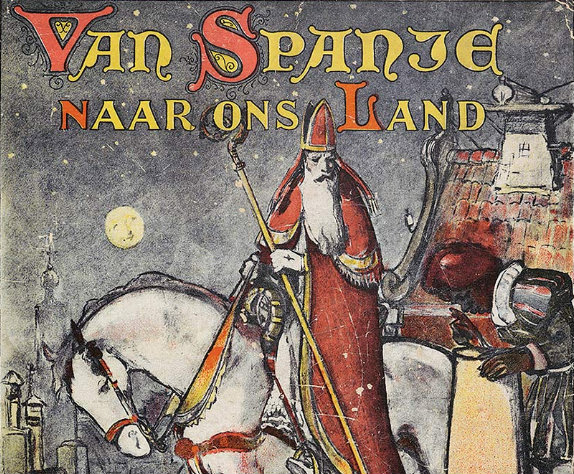 [Foto] El personaje que pinta de racismo la Navidad en Holanda