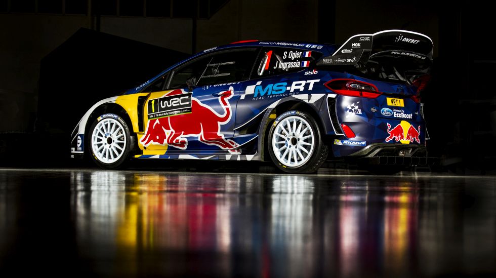 Sébastien Ogier llegó a M-Sport tras el retiro de Volkswagen del WRC. (Fotos: Red Bull)