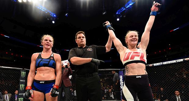 Valentina Shevchenko derrotó a Holly Holm y está cerca de pelear por el cinturón de la UFC. (Foto: Getty)