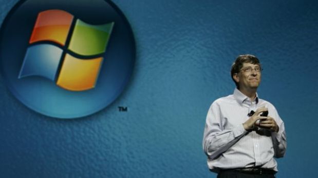 En 2006 Bill Gates (habitual en la feria desde 2003), presentó Windows Vista, de Microsoft. (Foto: AFP)