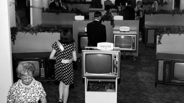 En junio en 1967 el CES abrió sus puertas por primera vez, con televisores (en blanco y negro) como protagonistas indiscutibles. (Foto: Consumer Technology Association)