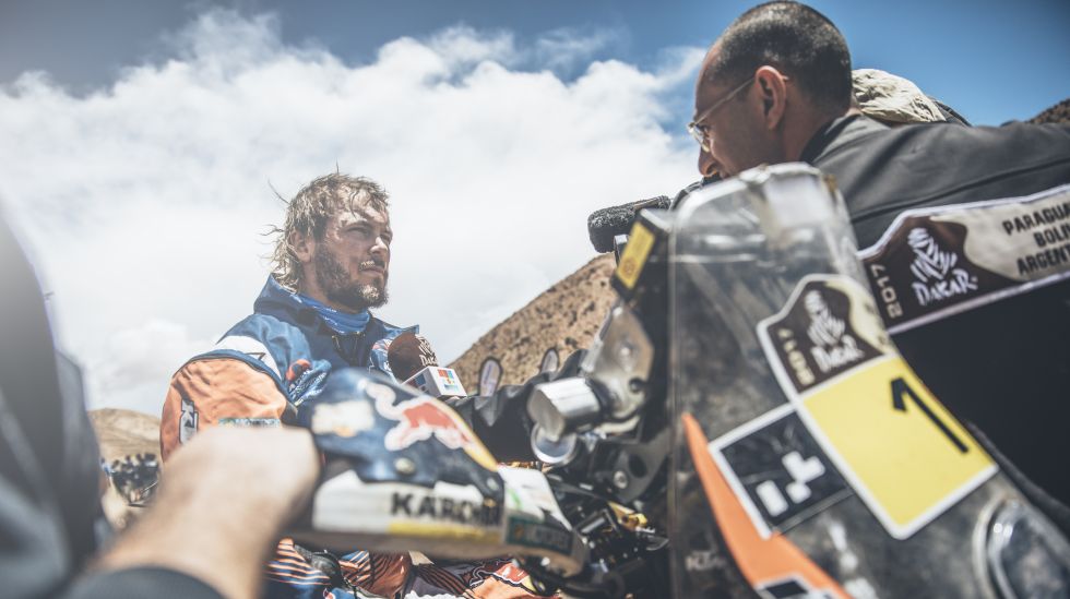 Fuchs acabó la etapa en el puesto 17 de la categoría Autos del Dakar. (Foto: Itea Photo)