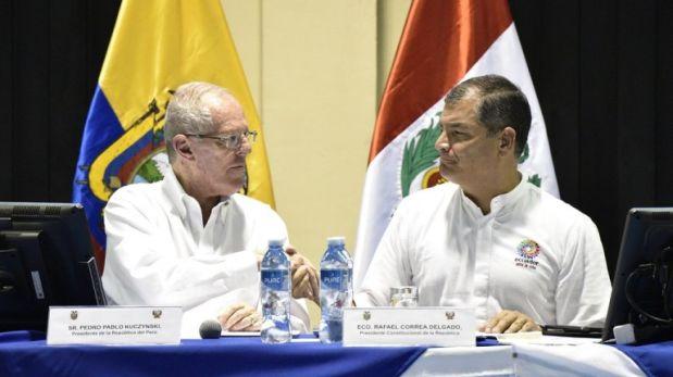 Correa: "Perú es la vía que usan los corruptos para escapar"