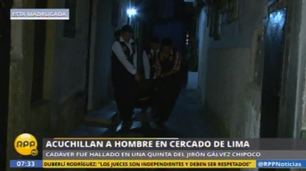 Cercado de Lima: hombre murió degollado por pareja en pelea | El ... - El Comercio