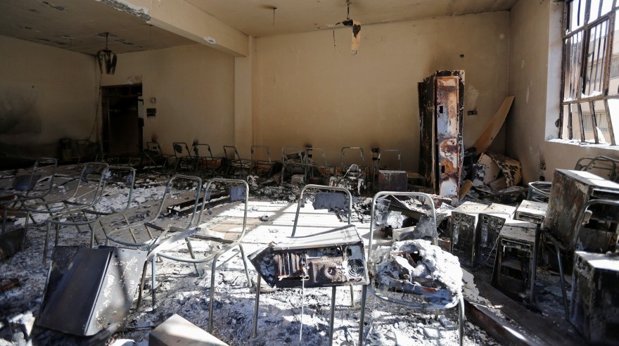 Univ. de Mosul, arrebatada al Estado Islámico pero en ruinas
