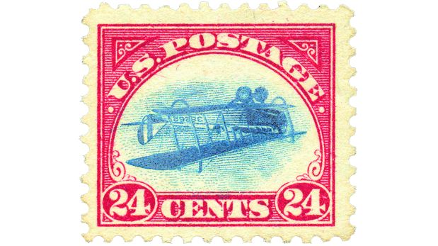 “Jenny invertida”, avión Curtis JN-4, EE.UU. (1918)