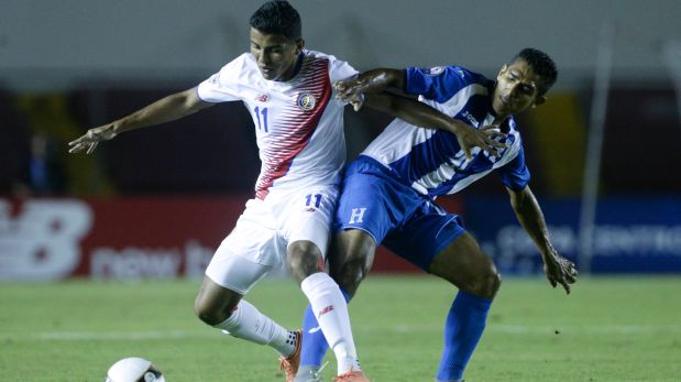 Honduras empató 1-1 con Costa Rica por la Copa Centroamericana