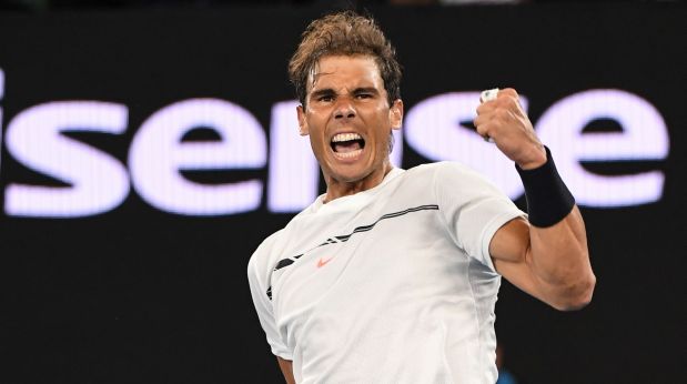Nadal venció a Raonic y pasó a semifinales del Australian Open